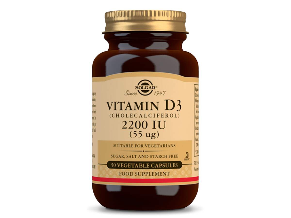 Solgar Vitamín D3 2200 IU 50 kapslí