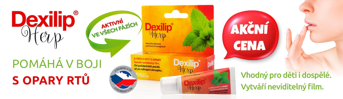 DEXILIP HERP GEL NA OPARY