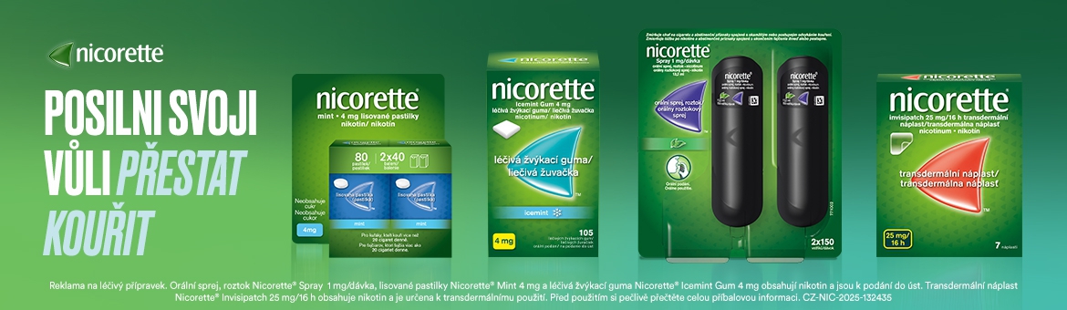 Nicorette i u nás v akci!