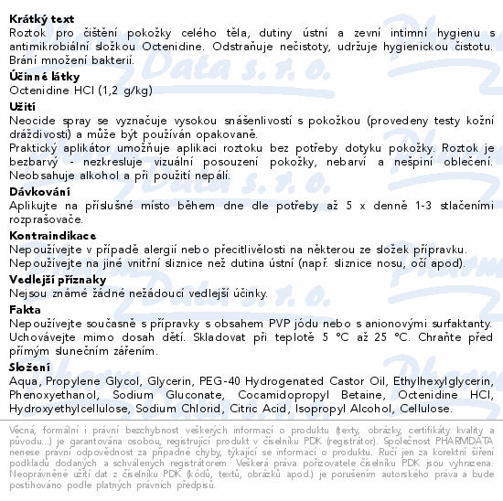 Phyteneo Neocide spray 50ml