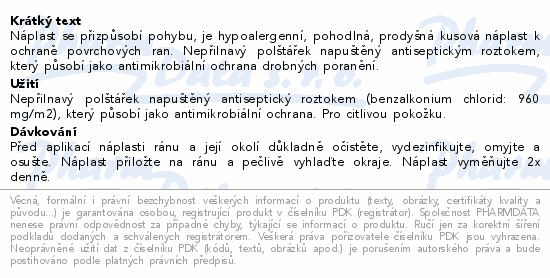 URGO SENSITIVE Citlivá pokožka náplast 20ks
