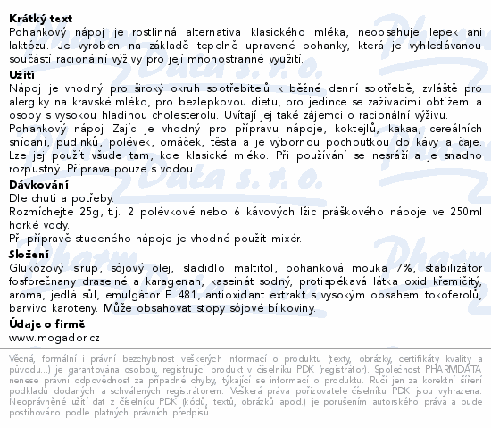 Pohankový nápoj Zajíc 400g sáček