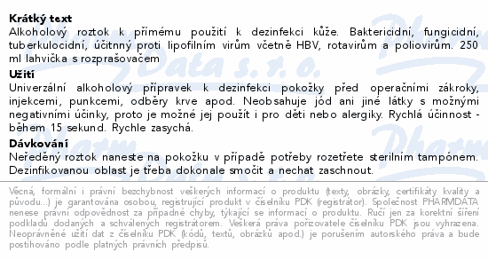 Softasept N barvený spray CZ/SK 250ml