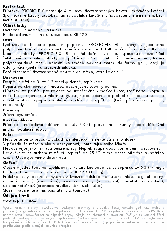 PROBIO-FIX tob.60