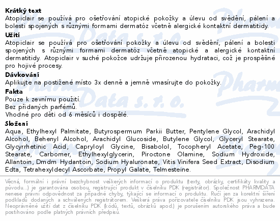 Atopiclair crm.1x40ml