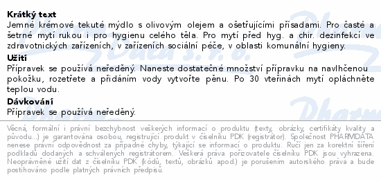 Prosavon krémové tek.mýdlo 5l