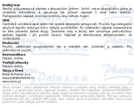 Fixopore F sterilní náplast 6x10cm 1ks