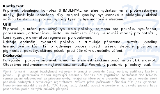 Medic Kyselina hyaluronová v ampulích 7x2ml