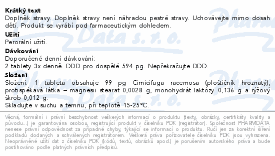 Cimicifuga racemosa AKH por.tbl.60