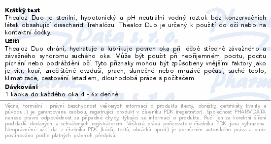 Thealoz Duo 5ml
