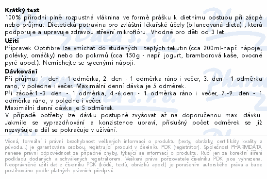Optifibre 1x250g