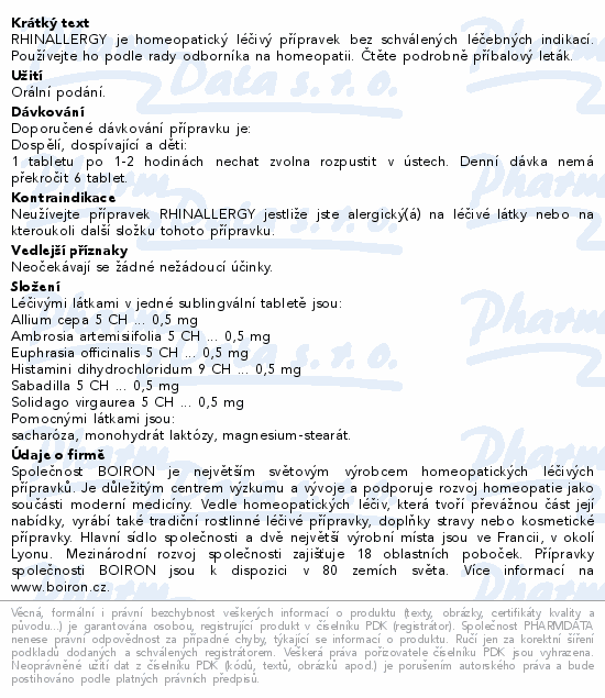 Rhinallergy tbl.slg.60