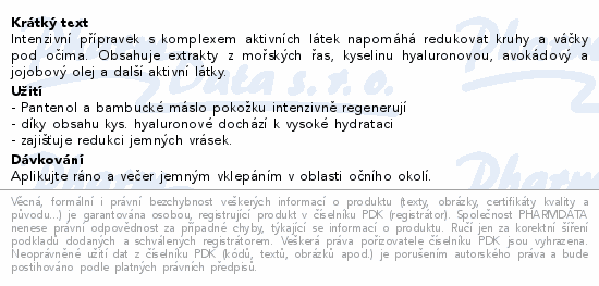 RYOR IC Kaviderm - na kruhy a váčky pod očima 30ml