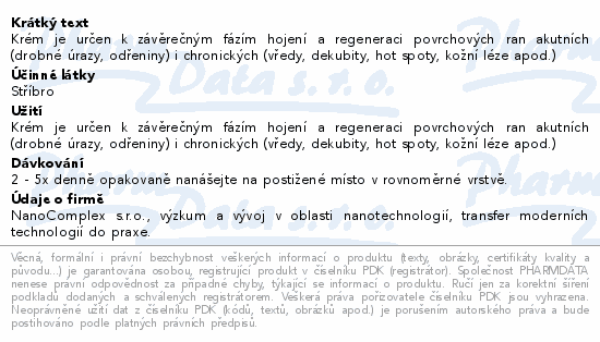 TraumaPet mírně mastný krém s Ag 15ml