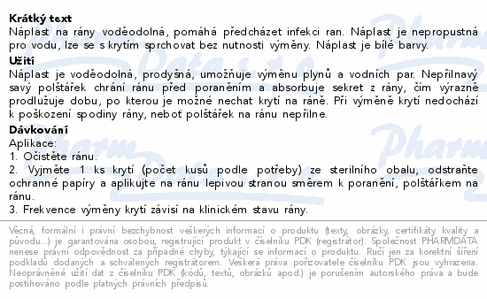 Leukoplast Aqua Pro náplast voděodol.38x63mm 10ks