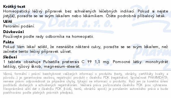 Pulsatilla AKH tbl.nob.60 I