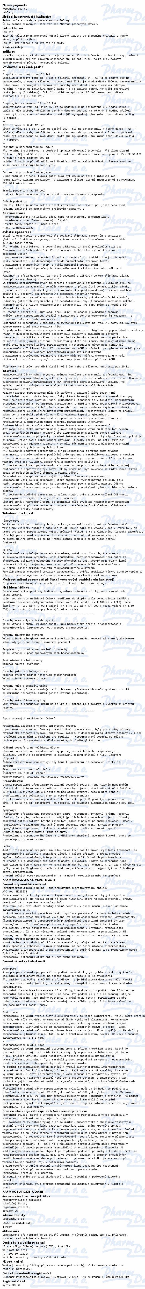 Paramegal 500mg por.tbl.nob.30x500mg